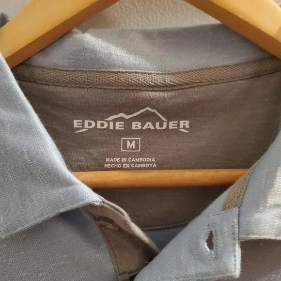 Eddie bauer medium blue golf polo NWT - Picture 2 of 4